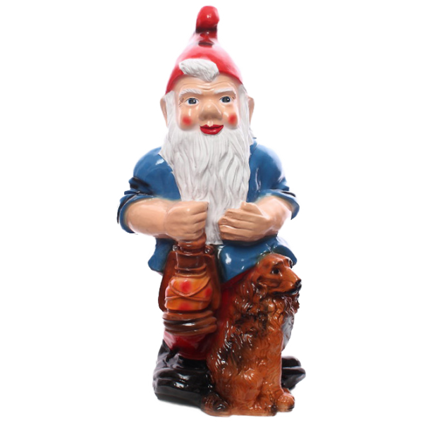 Gnome with a lamp I