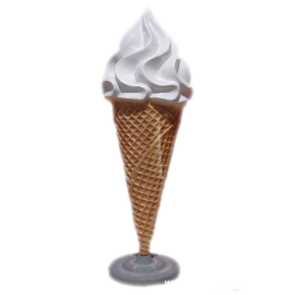 Ice cream with a cream