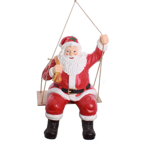 Mikołaj na huśtawce