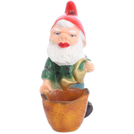 Gnome with a basket