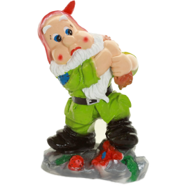 Gnome with bag