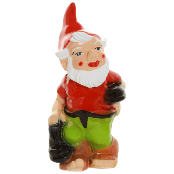 Gnome with shoes