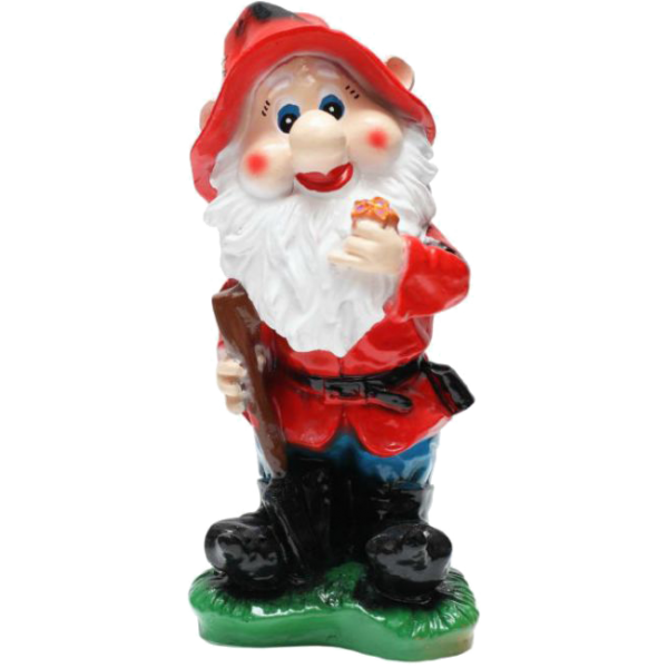 Gnome with a shovel