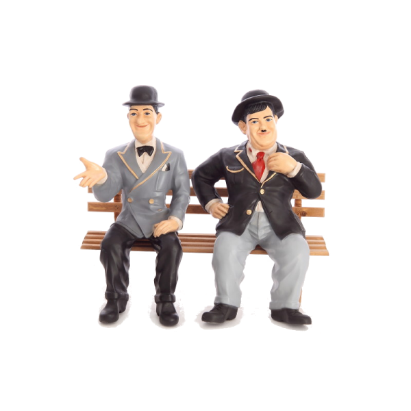 Flip i Flap na ławce