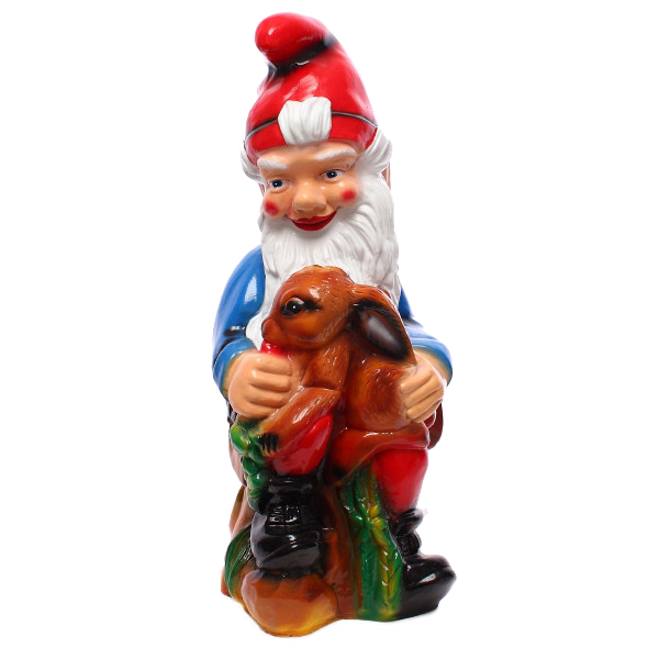 Gnome with a hare