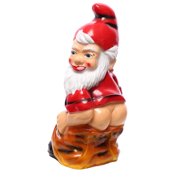 Gnome with the pants down
