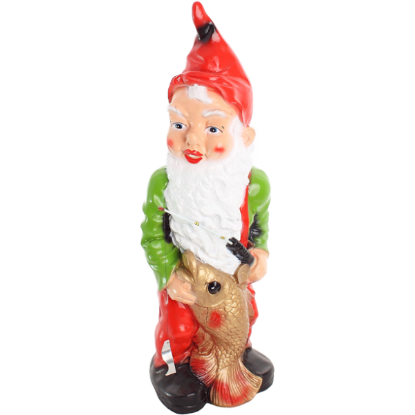 Gnome with a pike