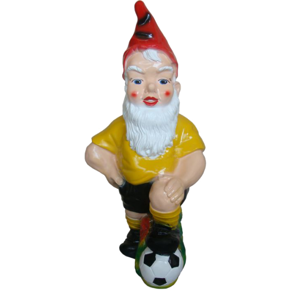 Gnome with a football