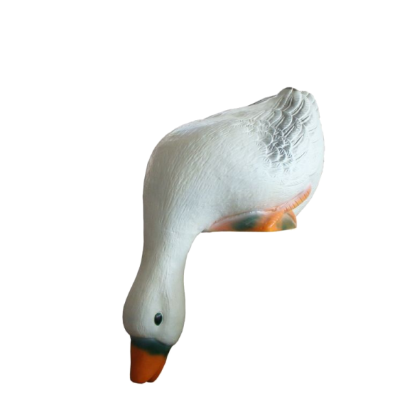 Goose (head down)