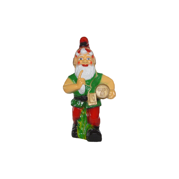 Gnome with a walkman