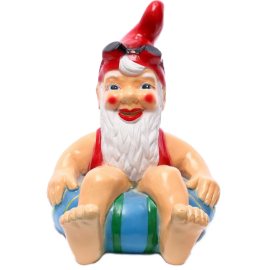 Gnome in a lifebelt