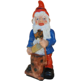 Gnome lumberjack