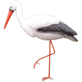 Small stork (metal leg)